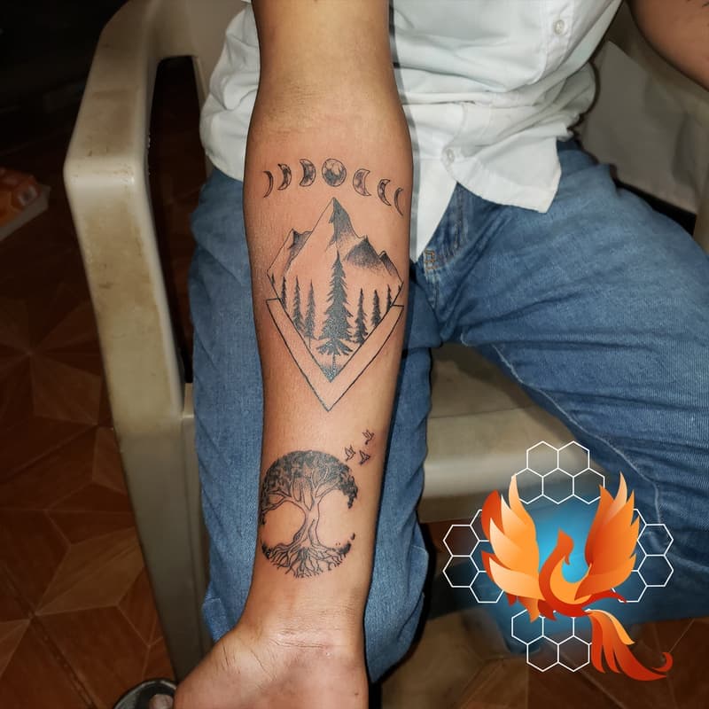 Tatuaje realizado por Kapeto Ink en Marichal Tattoo Studio