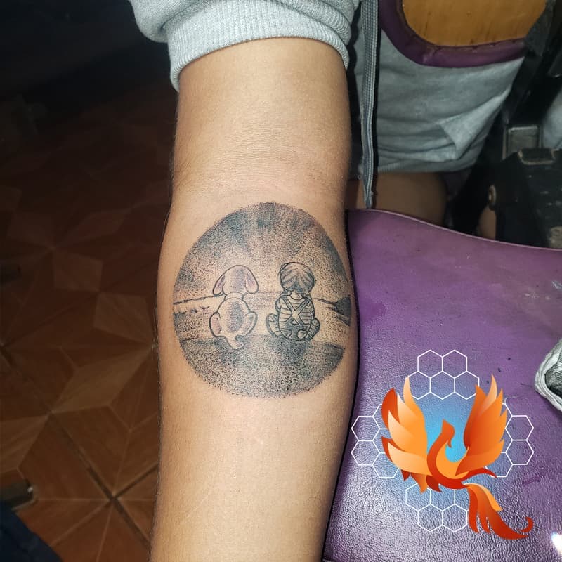 Tatuaje realizado por Kapeto Ink en Marichal Tattoo Studio
