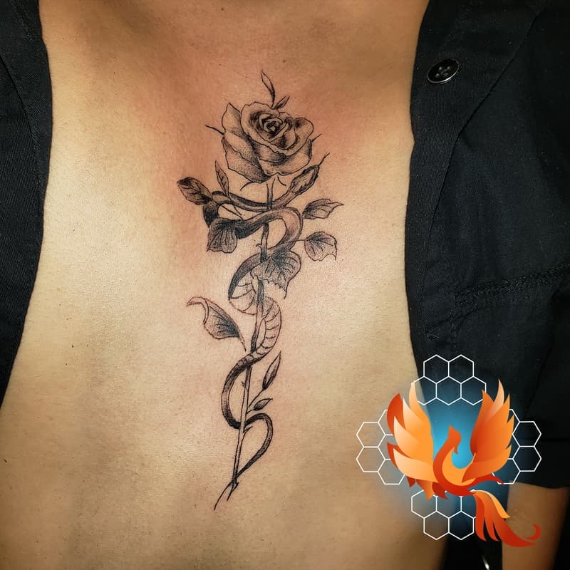 Tatuaje realizado por Kapeto Ink en Marichal Tattoo Studio